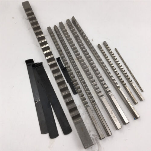 A B C D E Push Type Keyway Broach Cutting Tool Broaching Cutter Metalworking CNC - Picture 1 of 40