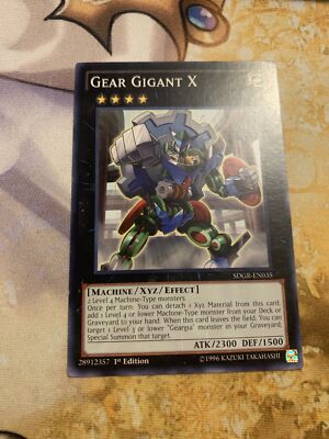 Gear Gigant X SDGR-EN035 - Common - 1st Edition LP Yugioh