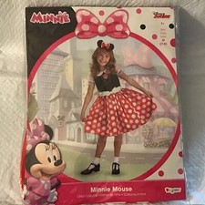 Disney Minnie Mouse Classic Girls' Costume Red - M 7-8