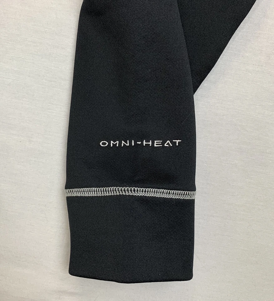 Columbia Men’s M Marlin Rig Hooded Jacket Omni Heat PFG Full Zip Black - Image 4 of 4