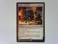 Master Warcraft	 Commander Legends - Magic the Gathering Mtg Multi