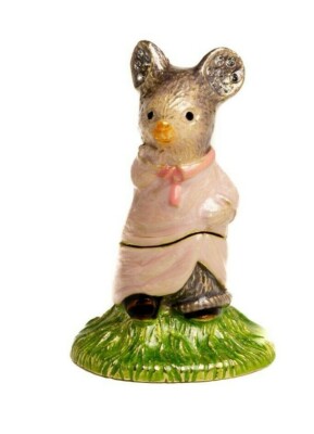 Maus Junge Faberge  von Keren Kopal mit oesterreichischen Kristallen vergolde