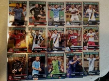 2023 Topps Chrome MLS Flashbacks Complete 15 Card Set Lot