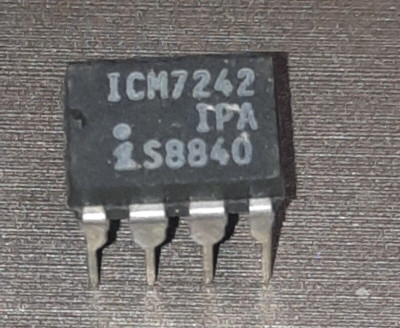 2x  ICM7242IPA 8-Bit-Zähler 1...128 RC-Verzögerung DIP8 NOS Timer Schaltkreis IC