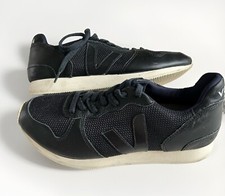 Veja Holiday Mesh Women's Size 9 Black Wool Knit Running Shoe Sneaker Trainer