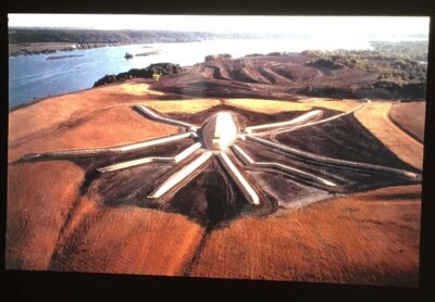 Michael Heizer  Water Strider, Buffalo Rock IL  Land Art 35mm Slide