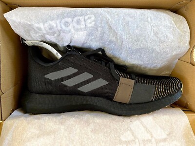 adidas SenseBOOST GO LTD Mens Running Sneakers Shoes - Black 8.5 US NWT |  eBay