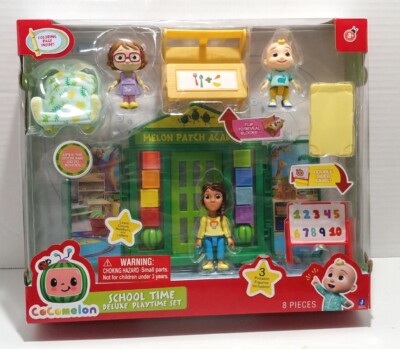 Cocomelon School Time Deluxe Playtime Set 3 Figures / Accessories Coloring Page