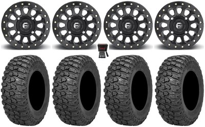 Fuel Vector Bdlk 15'' Wheels 30'' Trail Saw 2.0 Tires Can-Am Commander Maverick