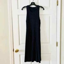 Banana Republic Fit and Flare Polka Dot Dress Size 10