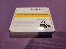 Startech 1 Port FTDI USB to RS232 Serial Null...