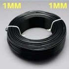 1mm Aluminium Craft Florist Wire Jewellery Modelling BLACK 10m lengths