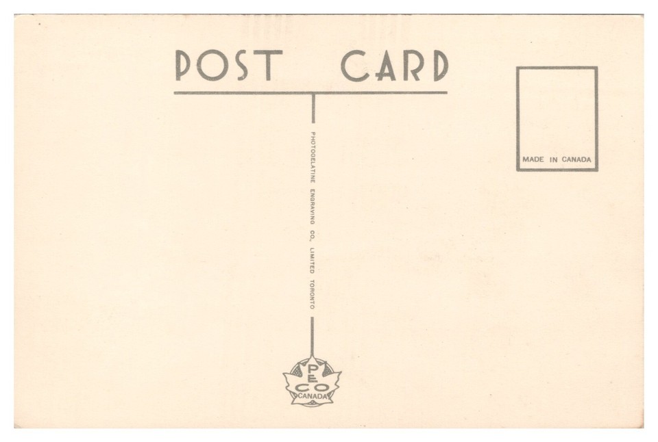 Vintage Quebec Canada Postcard Horse and Open Carriage Unposted White