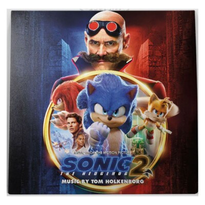 Sonic The Hedgehog 2 (Music From The Motion Picture)  Blue, Red, Orange variant