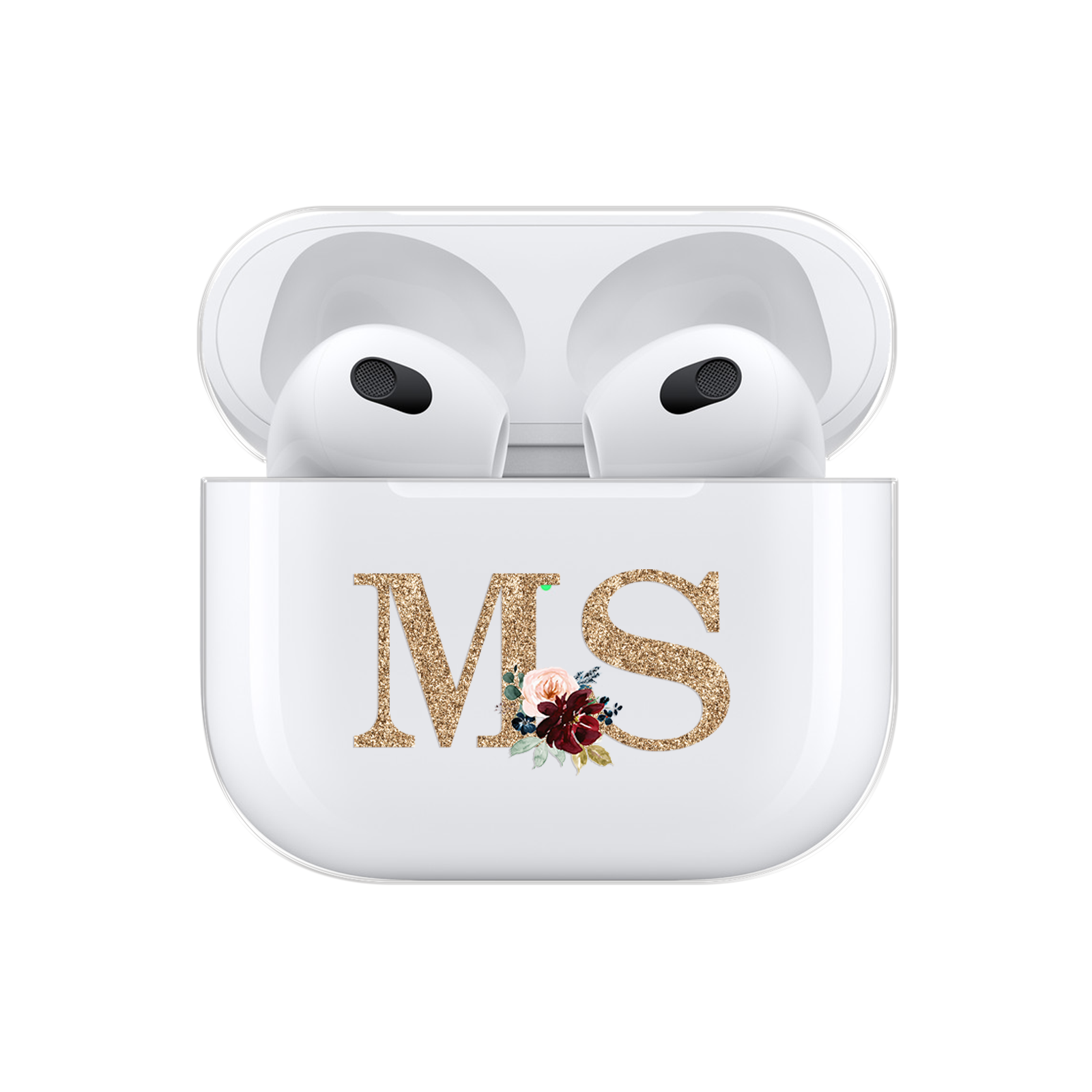 PERSONALISED Name Airpods Pro 3 Gen Case Silicone Cover for Apple