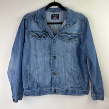 Place Denim Jacket Girls Kids Sz XXL - Sz 16 Youth Wash Button Jean Long Sleeve