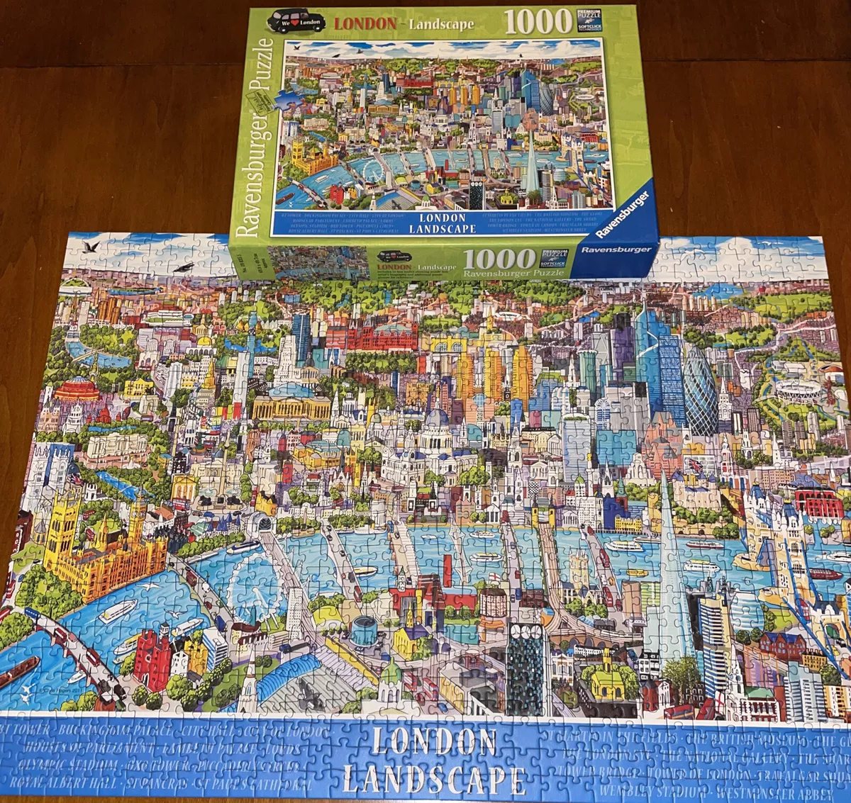 Ravensburger 190355 London Landscape 1000 Piece Jigsaw Puzzle