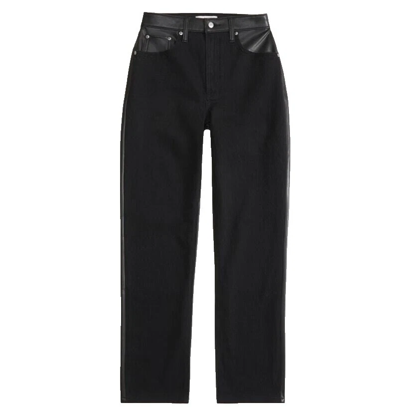 Faux Leather Jeans for Women