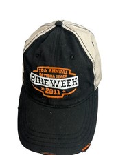 Bike Week 2011 Daytona Beach Hat Cap Adult Adjustable Strapback Distressed