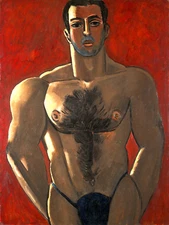 Marsden Hartley - Madawaska Acadian Light-Heavy (1940) - 17"x22" Fine Art Print