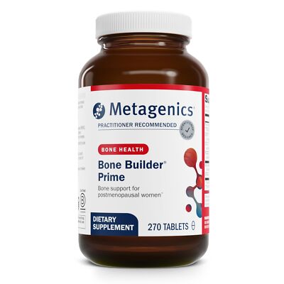 Metagenics Bone Builder Prime 270 Tablets Calcium Vitamin D Ipriflavone
