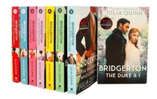 Bridgerton 1-8 Book Set Collection by Julia Q...