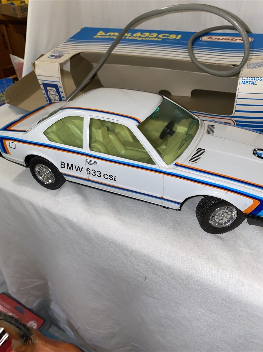 Joustra BMW 633 CSI Tin Battery Car Wired Remote Control w
