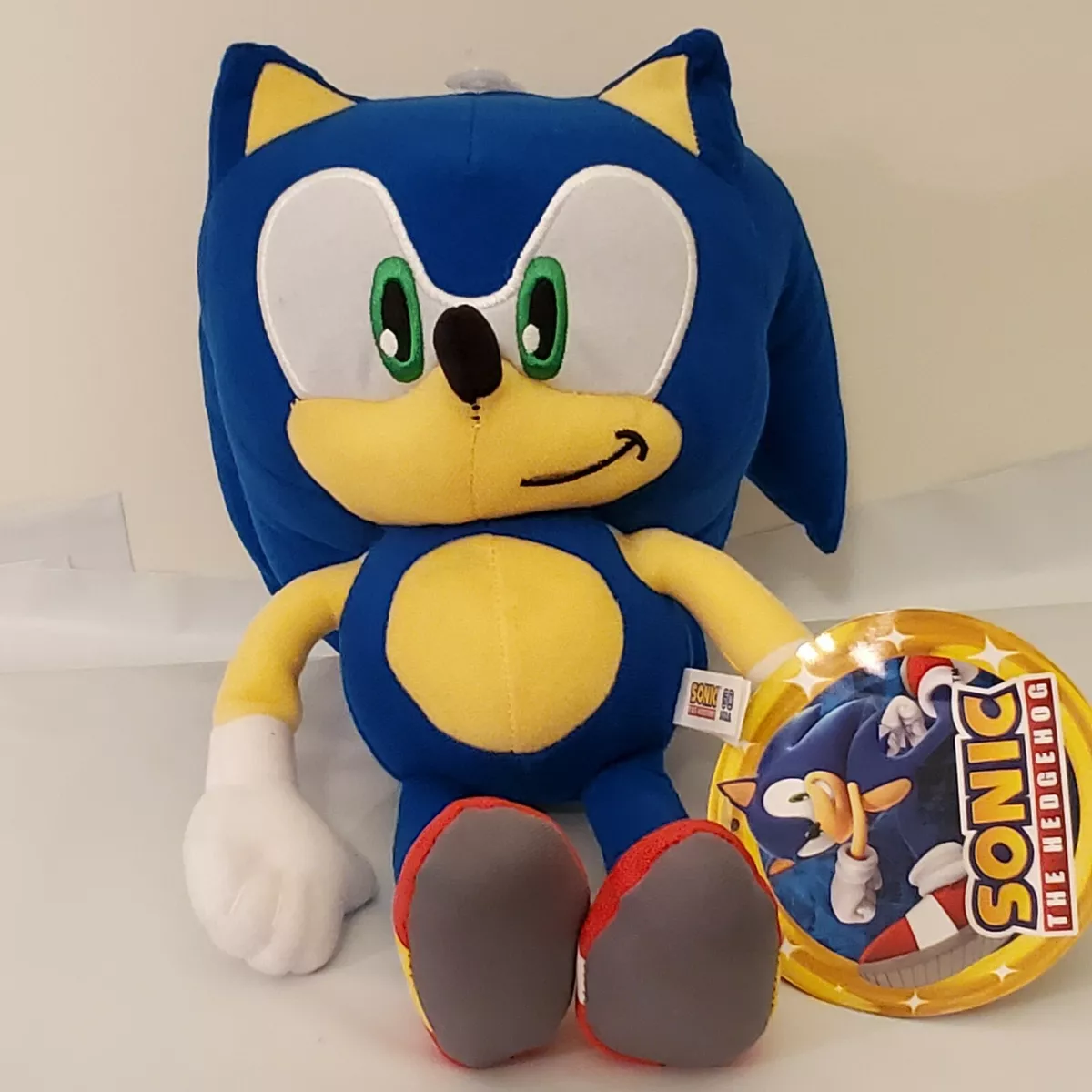  Plush The Sonic Plush Sonic The 2 The Movie Plush 12 inch Sonic  2 Toys Figure Animals Plush Pillow Collection Sonic Tales Knuckles : Movies  & TV