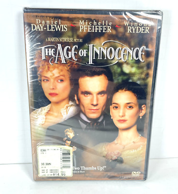 THE AGE OF INNOCENCE DVD (2001) Daniel Day-Lewis Michelle Pfeiffer Winona Ryder