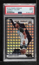 2019-20 Panini Mosaic NBA Debut Silver Prizm Jarrett Culver #263 PSA 9 MINT 1hc0