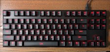 HyperX Mechanical Illuminated Gaming Keyboard QWERTY English Black/Red