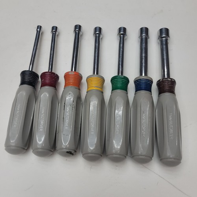 #ad #ad Husky 7 Piece Metric MM Nut Driver Tool Set 5 6 7 8 9 1011 mm $22.00