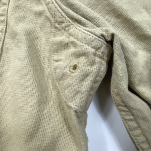 Flint Tinder Work Shirt Mens Large L Heavy Knit Cotton Huckberry Flap Pocket - Picture 5 of 11