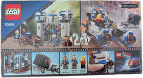 LEGO 70806 The LEGO Movie Castle Cavalry NEW SEALED Retired 2-in-1 Rare NISB