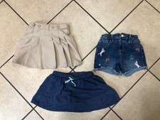 IZOD Tan Pleated Skort Size 6 School Uniform Khaki Skirt Plus shots