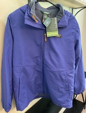 LL Bean Kids XL 18 Mountain Classic 3 In 1 Jacket Hood Ski Blue Purple