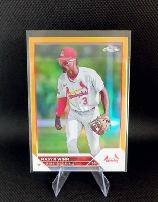 2023 Topps Chrome Pro Debut Mason Wynn Gold 50/50!