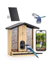 TT Nature Bird Feeder with Camera – 3L Smart Bird Feeder with AI Recogniti