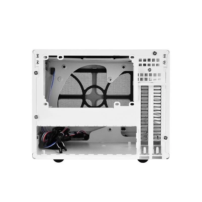 Silverstone SG13 Mini Tower Nero, Bianco - Immagine 3 di 4
