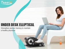 Electric elliptical machine sitting leg fitness machine fully assembled fitness