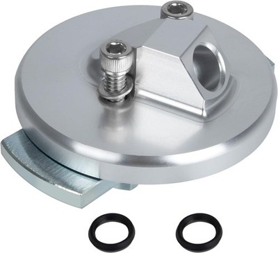 Dipstick Adapter Repair Kit Compatible with 7.3L Powerstroke F250 F350 Silver