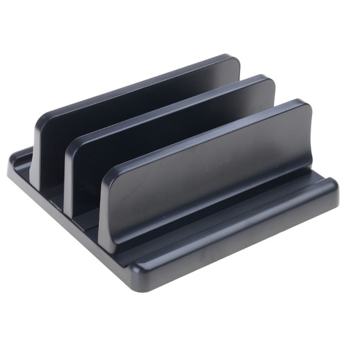 Vertical Laptop Stand 3 Slot Desktop Stand Holder Adjustable Dock Space Saving - Afbeelding 2 van 28