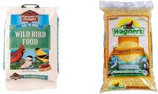 53003 20-Pound Wild Bird Food and 18542 10-Pound Cracked Corn