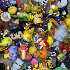 Junk Drawer Lot - Toys, Misc Characters