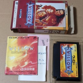 Box theory Willow WILLOW Capcom Famicom FC CAPCOM Retro game