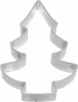 BIRKMANN Ausstechform Tannenbaum 8x6cm Lebensmittelecht Backform Plätzchen Kekse