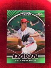 Seth Hernandez 3/5 2025 Leaf Baseball Nation A New Dawn Pirates