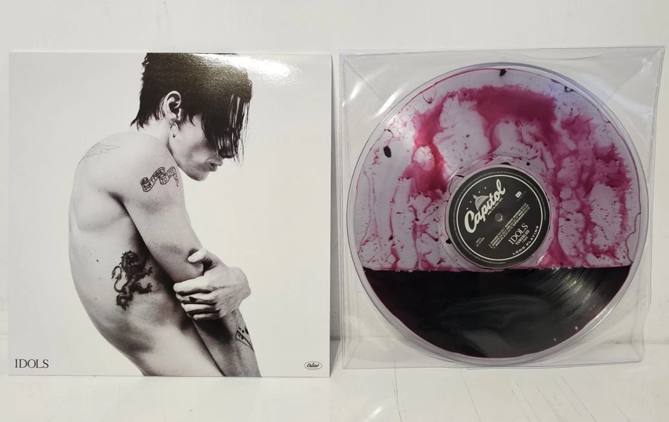 YUNGBLUD Idols LP Vinyle Record Liquide Blood Filled Limited edition 2025 grammy - Image 2 of 4