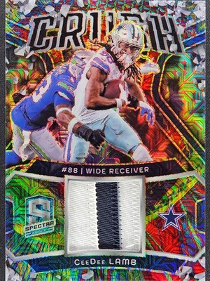 2024 Panini Spectra - CeeDee Lamb #CRU-CDL Crust Meta 1/25 Cowboys (MEM)🔥