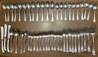 (51) Pcs Oneida Northland Korea Post Road Stainless Flatware